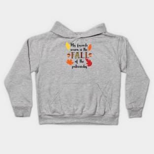 Fall of the Patriarchy Kids Hoodie